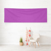 Rustige & eenvoudige visuele lavendel gestructuree spandoek (Insitu)