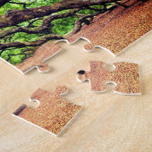 Rustige eikenboom legpuzzel (Zijkant)