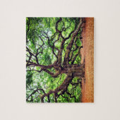 Rustige eikenboom legpuzzel (Verticaal)