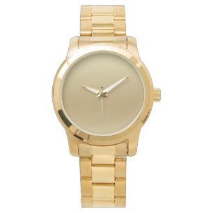 Rustige Elegant Gold Blauwgroen Mannen Bracelet Wa Horloge