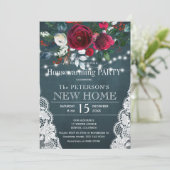 Rustige elegant winterfeest kaart (Staand voorkant)