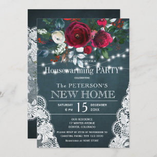 Rustige elegant winterfeest kaart