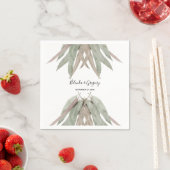 Rustige elyptusbruistocht servet (Insitu)