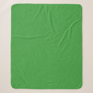 Rustige en eenvoudige visuele groene textuur achte sherpa deken