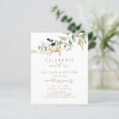 Rustige eucalyptus greenery boho (Staand voorkant)