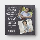 Rustige familie Foto sympathie Memorials Keepomwil Fotoplaat (Voorkant)