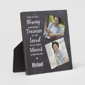 Rustige familie Foto sympathie Memorials Keepomwil Fotoplaat (Voorkant)