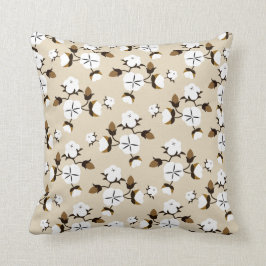 Rustige Farmhouse Chic Cotton Flowers Kussen
