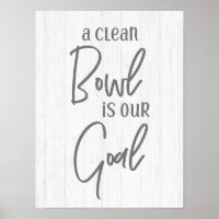 Rustige Farmhouse Een schone Bowl is onze Goal Bat