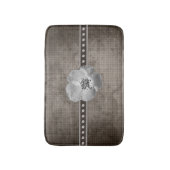 Rustige Farmhouse Pset Flower Badmat (Voorkant Verticaal)