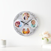 Rustige foliage Keepomwille Family Multi Photo Grote Klok (Huis)