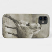 Rustige galopperende Andalusische paard Case-Mate iPhone Case (Achterkant (horizontaal))