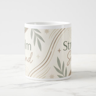 Rustige Geest Sterke Ziel Mok | Esthetische Koffie