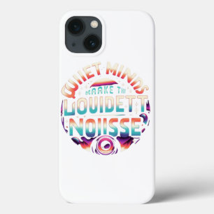 Rustige geesten maken het luidste geluid iPhone 13 hoesje