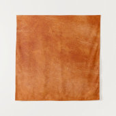 Rustige gember, natuurlijk leder wandkleed (Voorkant (horizontaal))