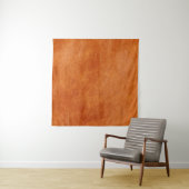 Rustige gember, natuurlijk leder wandkleed (In situ)