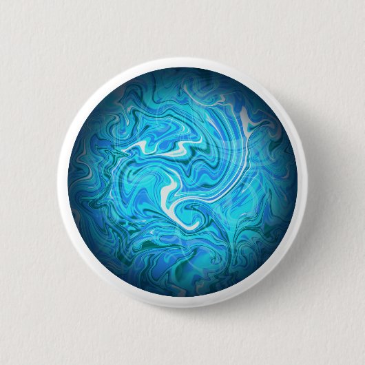Rustige Getijde Knop Ronde Button 5,7 Cm (Voorkant)