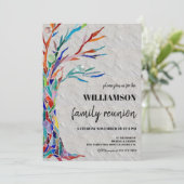 Rustige gezinshereniging kaart (Staand voorkant)