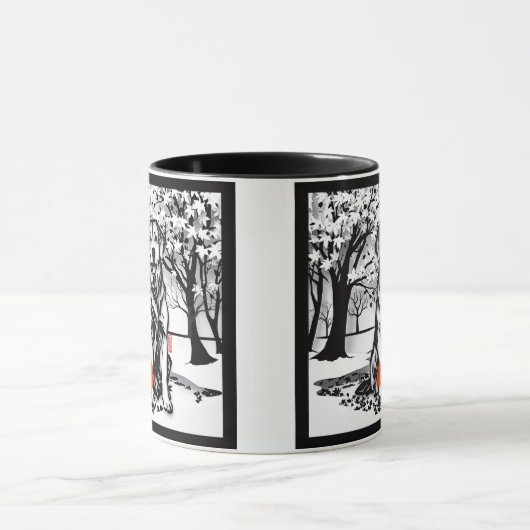 Rustige GLEN Golden Retriever Mok (Midden)