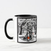 Rustige GLEN Golden Retriever Mok (Links)