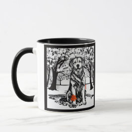Rustige GLEN Golden Retriever Mok