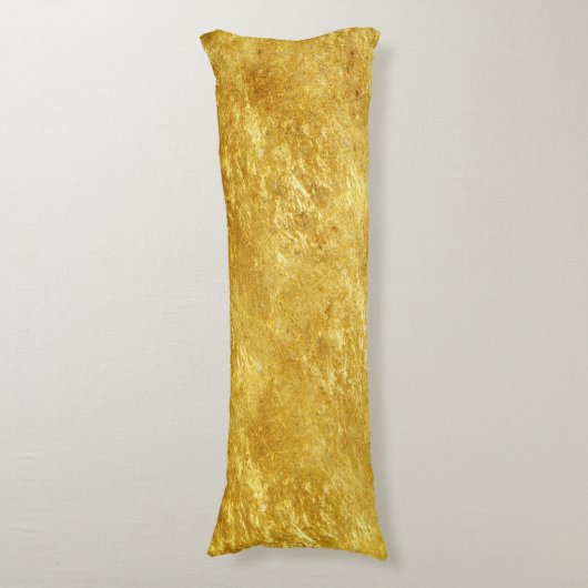 Rustige Gold Digital-afdrukken Lichaamskussen (Voorkant Verticaal)