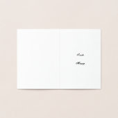 Rustige Gold Foil Scallop Shell Card Folie Kaarten (Binnen)