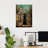Rustige Gothic Steampunk Art Victoriaans Poster va (Thuiskantoor)