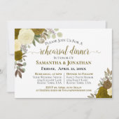 Rustige gouden Rozen Sint-Borduifje Kaart (Voorkant)