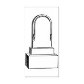 Rustige grafsteen  Rubberstempel Rubberstempel (Afrduk)