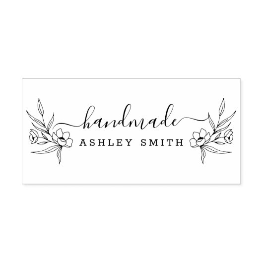 Rustige handgemaakte eBay Manuscript Rubberstempel (Afrduk)