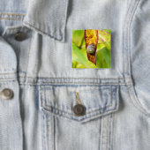 rustige hechting vierkante button 5,1 cm (In situ)