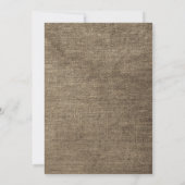 Rustige Herfst Bridal Shower-uitnodiging Kaart (Achterkant)