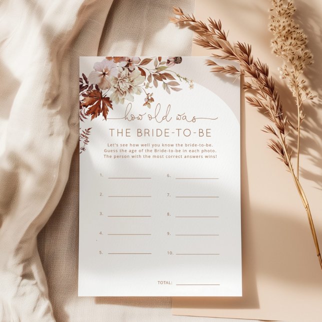 Rustige herfst Hoe oud was de bruid om te worden (Creator heeft geüpload)