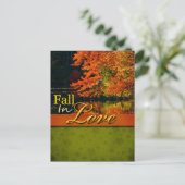 Rustige Herfst in Briefkaart voor liefdesweddensch (Staand voorkant)