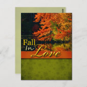 Rustige Herfst in Briefkaart voor liefdesweddensch (Voorkant / Achterkant)