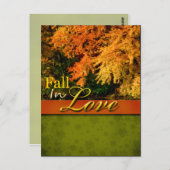 Rustige Herfst in Briefkaart voor liefdesweddensch (Voorkant / Achterkant)