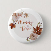 Rustige herfst mammie om Button te worden (Voorkant)