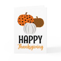Rustige Herfst Pumpkins Happy Thanksgiving