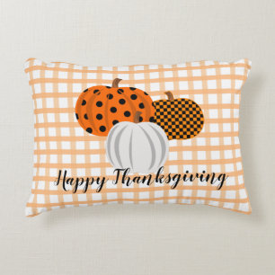 Rustige Herfst Pumpkins Happy Thanksgiving Pset Accent Kussen