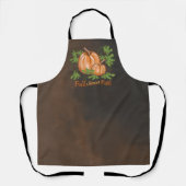 Rustige Herfst Sweet Herfst Pumpkins Schort (Voorkant)