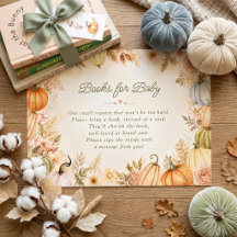 Rustige Herfst Verliefd Pompoen Herfst Baby Shower