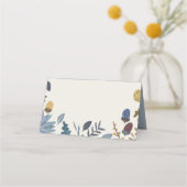 Rustige herfstbladeren herfst herfstbruiloft (Achterkant)