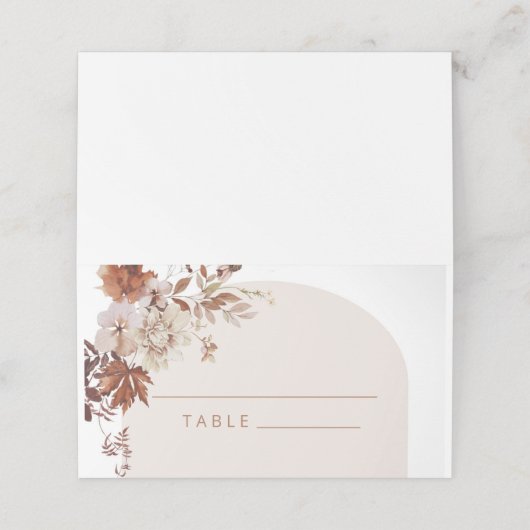 Rustige herfstkaarten (Buitenkant ongevouwen)