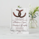 Rustige Hoefijzers Land Wood Weddenschappen Kaart (Staand voorkant)