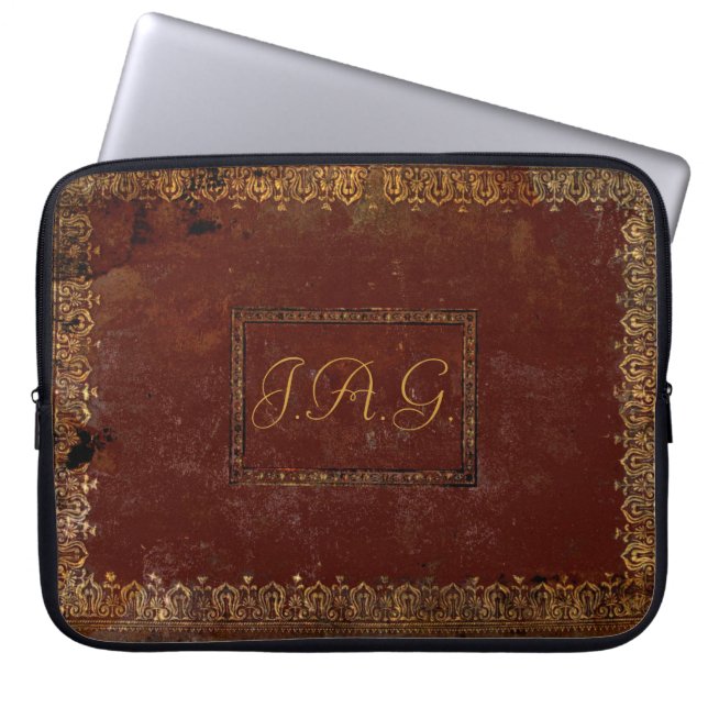 Rustige Hoesjes Victoriaans Charm Laptop Sleeve (Voorkant)