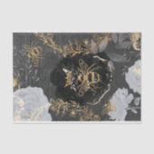 Rustige  honingbijen en ontkoppeling van Rozen Tissuepapier (Voorkant)