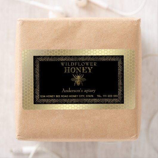  rustige honingpot etiket (Insitu)