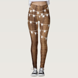 Rustige houten en lichte lichte wapens - Aangepast Leggings