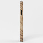 Rustige houten korrel Minimale legante bruiloft Case-Mate iPhone Case (Achterkant/rechts)